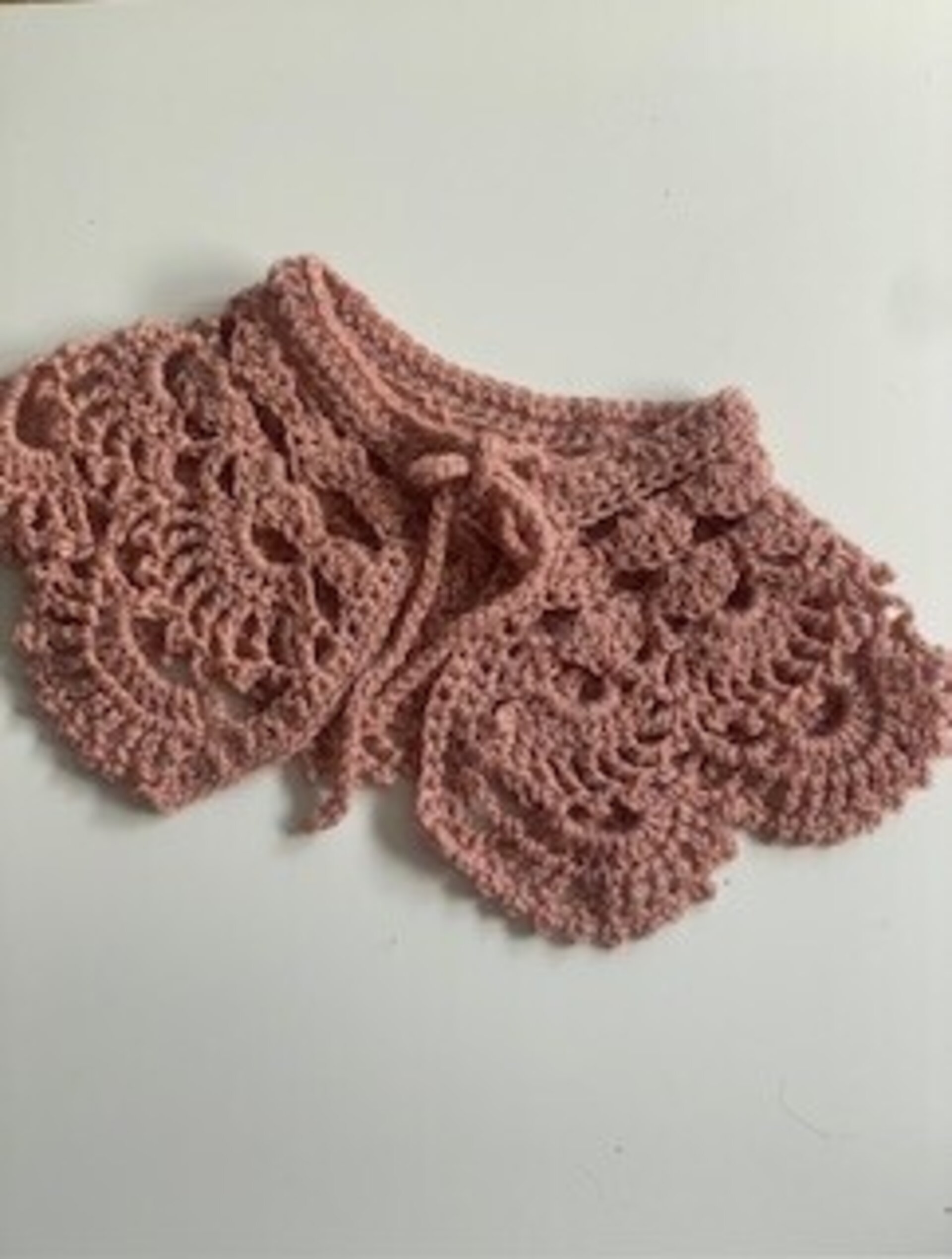 Cuello tejido a crochet. - 5