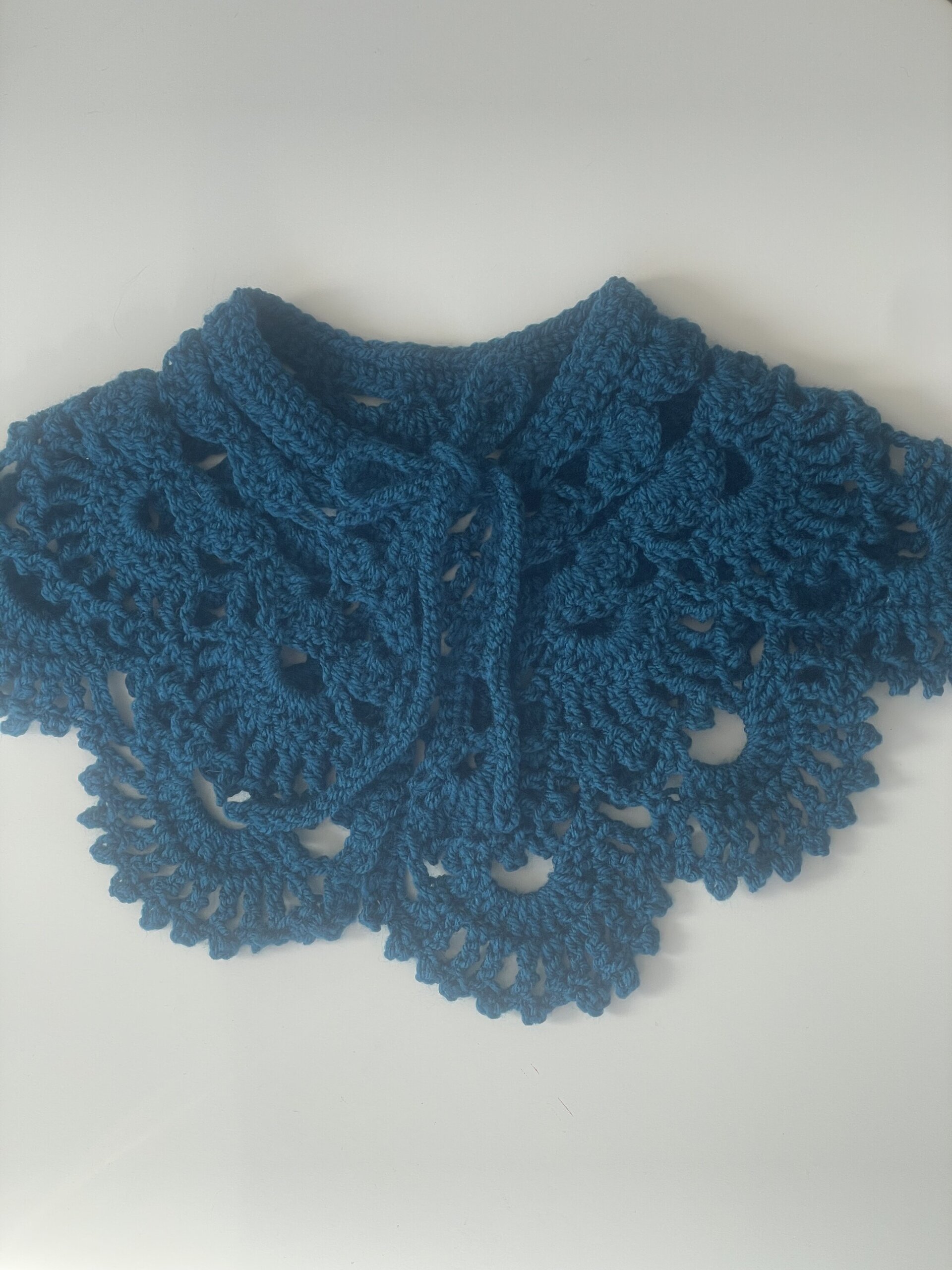 Cuello tejido a crochet. - 3